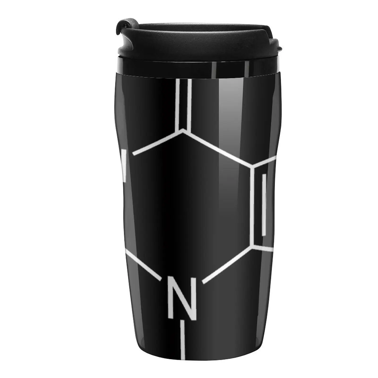 

New Caffeine chemical compound structure Travel Coffee Mug Coffe Cup Coffee Cups Coffee Travel Mug Coffee Mugs