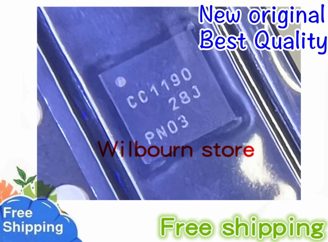 New original 10PCS~50PCS/LOT CC1190RGVR CC1190RGVT CC1190 VQFN16 Mxsyuan