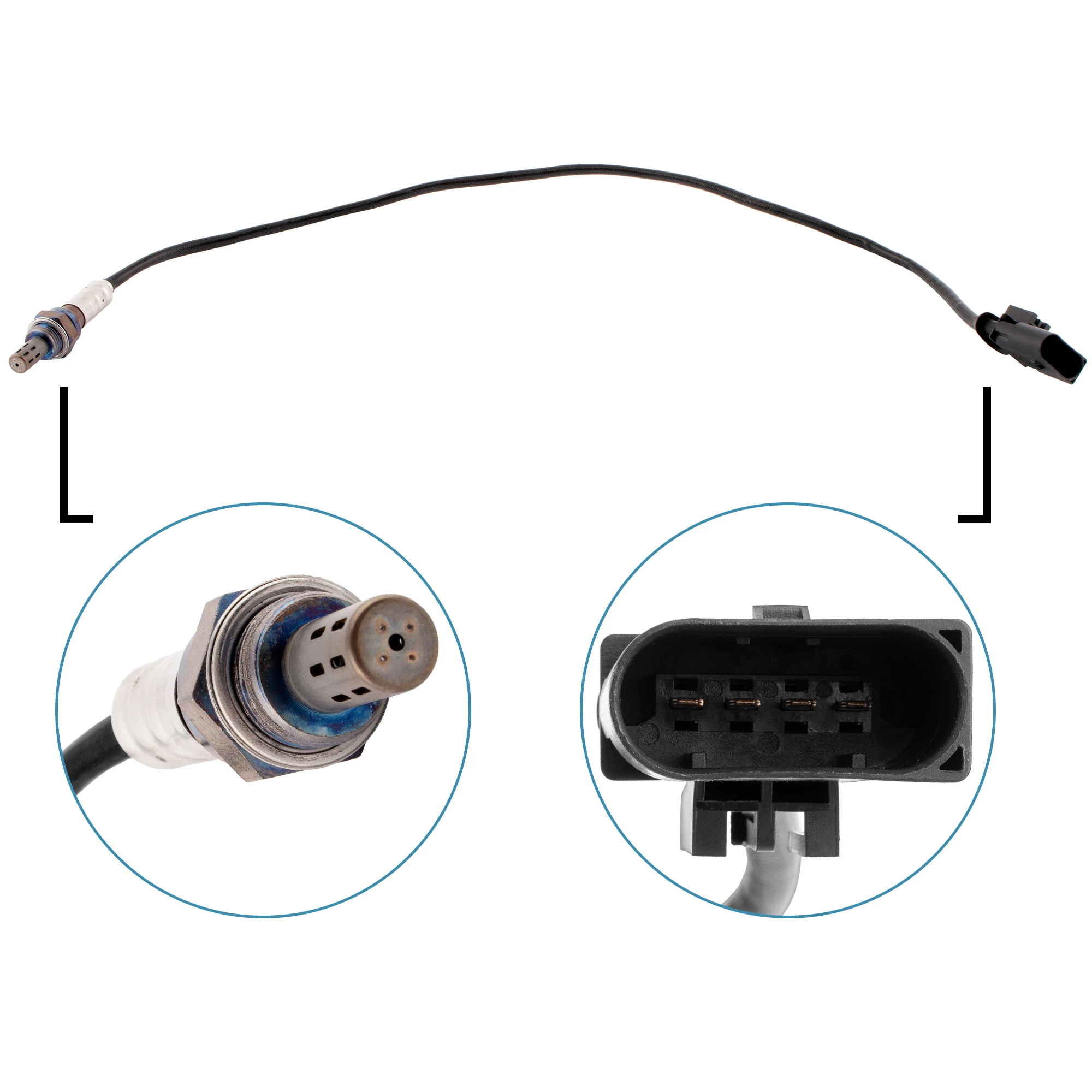 BOXI Oxygen O2 Sensor Fits for Mini Cooper S Hatchback 2007 2008 / for Mini Cooper Base 2002 2003 2004-2008 L4 1.6L Upstream or Downstream | OE# 11780872674 234-4457 2344457 13878 25648 SU6563 2132908