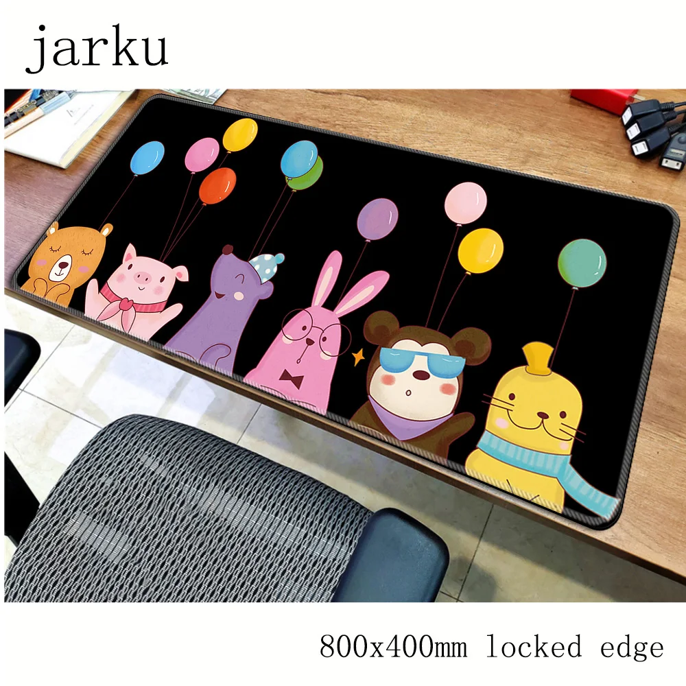 Rabbit cute mouse pad gamer 800x400x2mm notbook mouse mat Adorable gaming mousepad large Colourful pad mouse PC desk padmouse