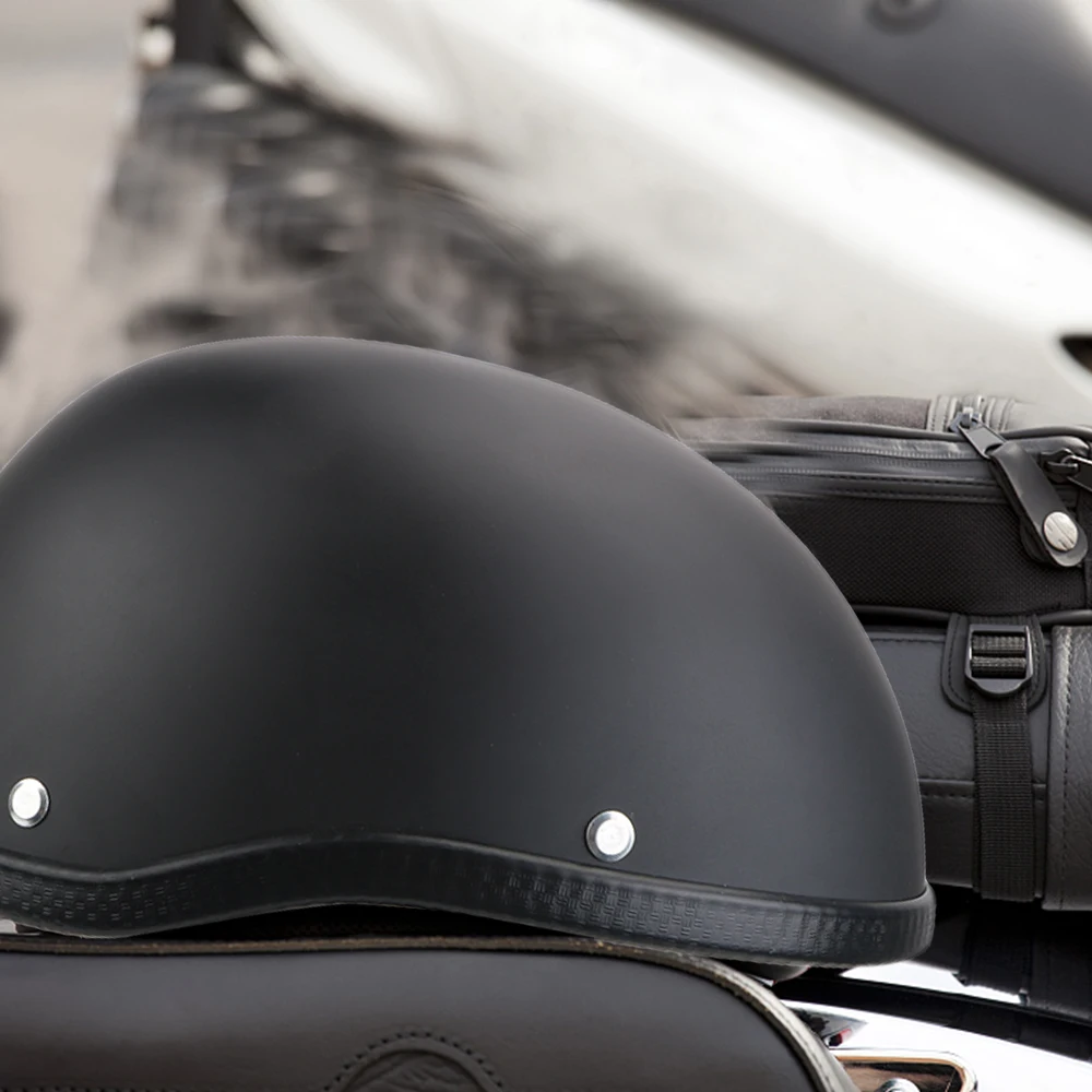 Retro Vintage Ultralight Motorcycle Helmet Unisex Cycling Safety Helmet MTB Bike Helmet Half Face Helmet