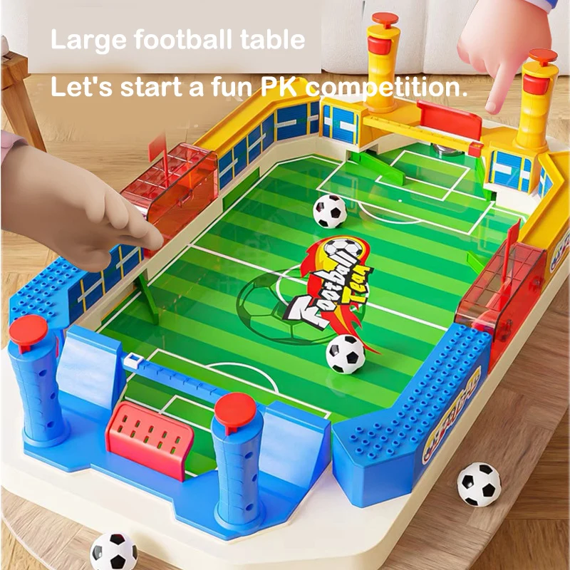 

Table Football Game, Parent-Child Interactive Puzzle Game Table Football, Multifunction Mini Tables Shot Soccer Game Toy for Kid