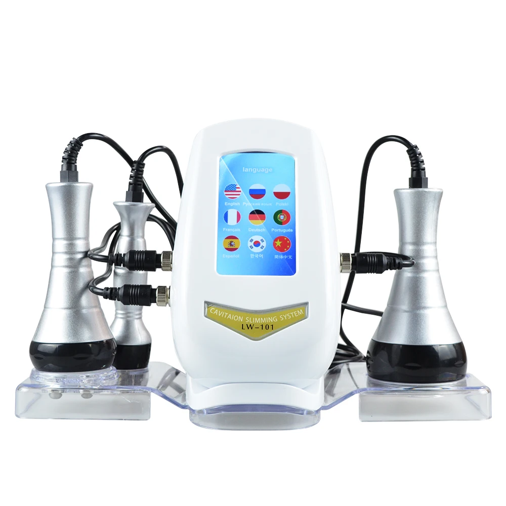 40K Cavitation Machine Ultrasonic Body Slimming Skin Tightening Fat Removal Vacuum Beauty Device Spa Salon Home Use Multi Language view 5