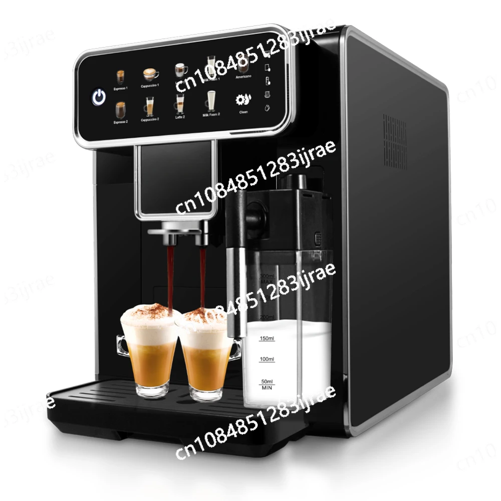 

Commercial Full Automatic Smart Coffee Makers Espresso Cappuccino Latte Coffee Machine with Milk Tank