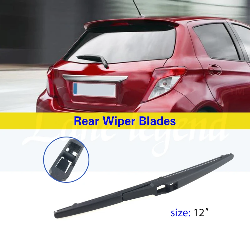 Car Wiper For Toyota Yaris MK3 Hatchback 2011-2019 Front Rear Windshield Windscreen Wiper Blade Rubber Car Accessories 24\