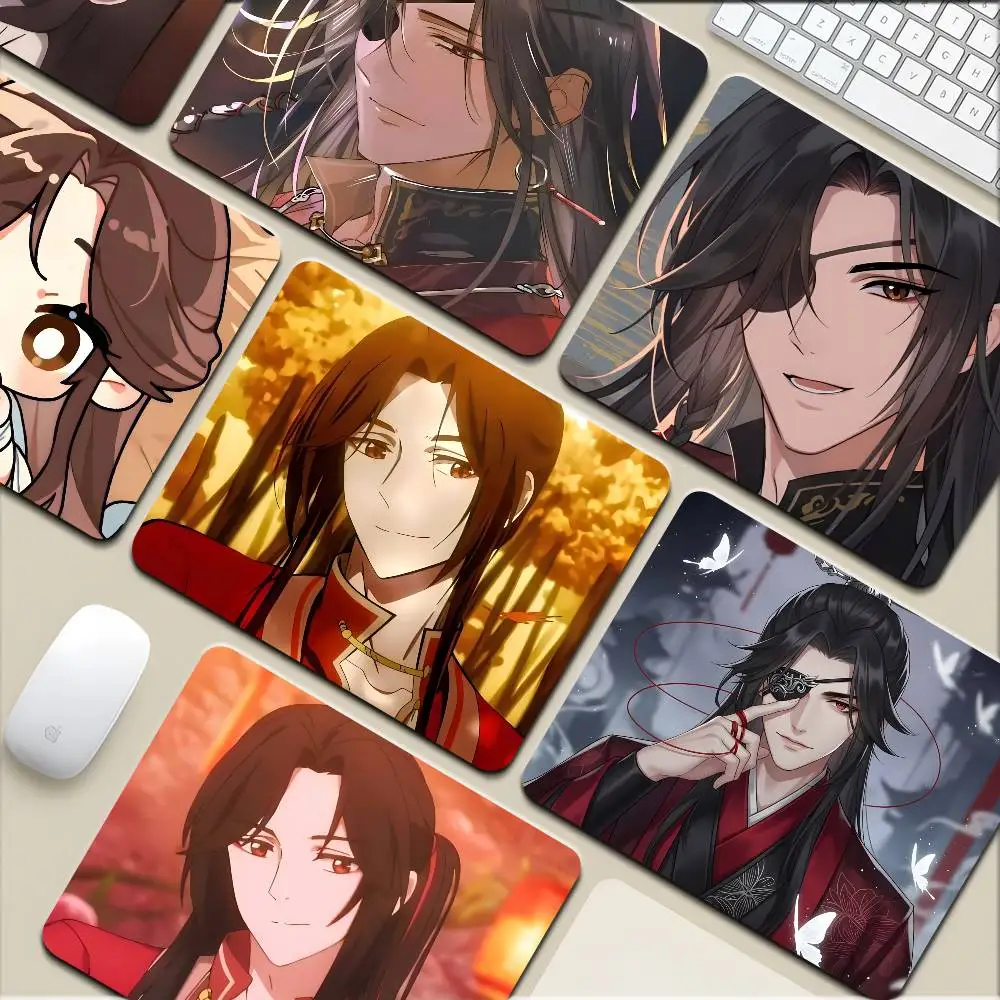 

1 шт., аниме H-Heaven Officials Blessing, маленький коврик для мыши, коврик для клавиатуры, подушка для ноутбука, нескользящая настольная панель