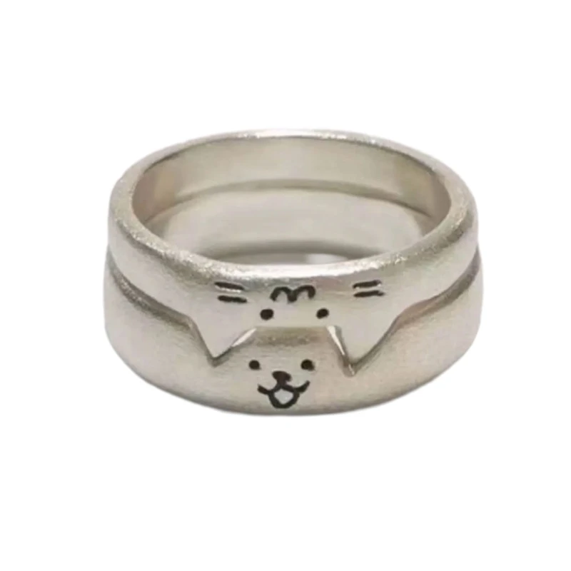 Love Symbol Rings Adornment and Dog Rings Adjustable Rings for Pet Lovers Dropsale