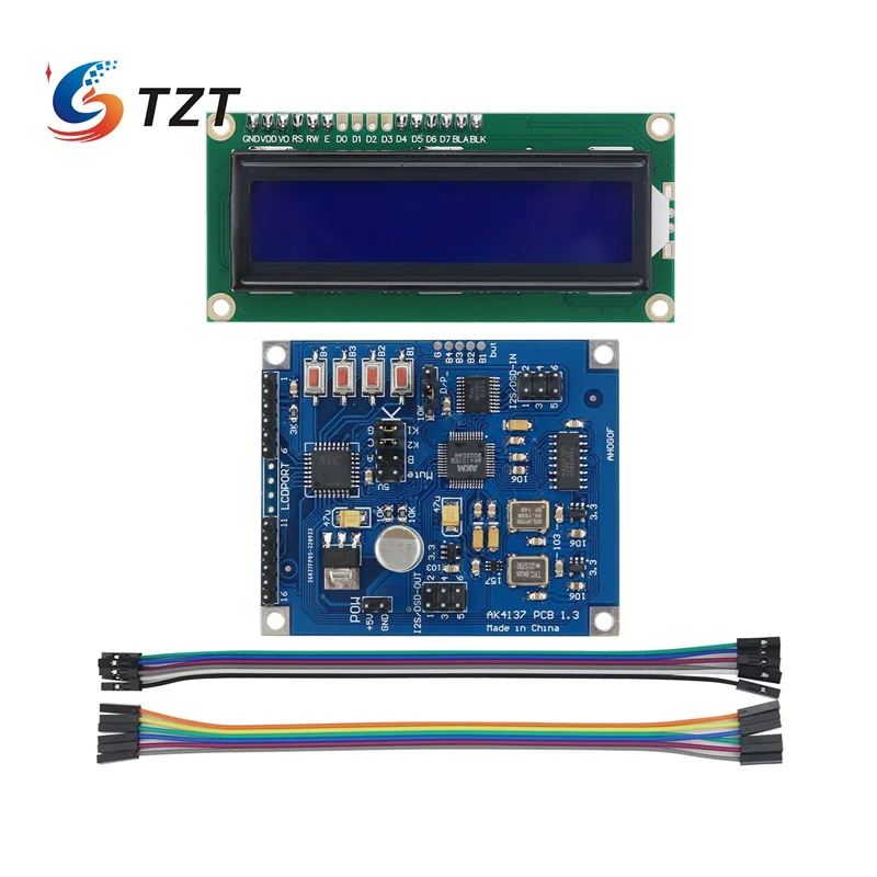 

TZT AK4137 I2S/DSD Sample Rate Converter Supports PCM/DSD Inter-conversion DOP Input (Standard/Low frequency/768K Version)