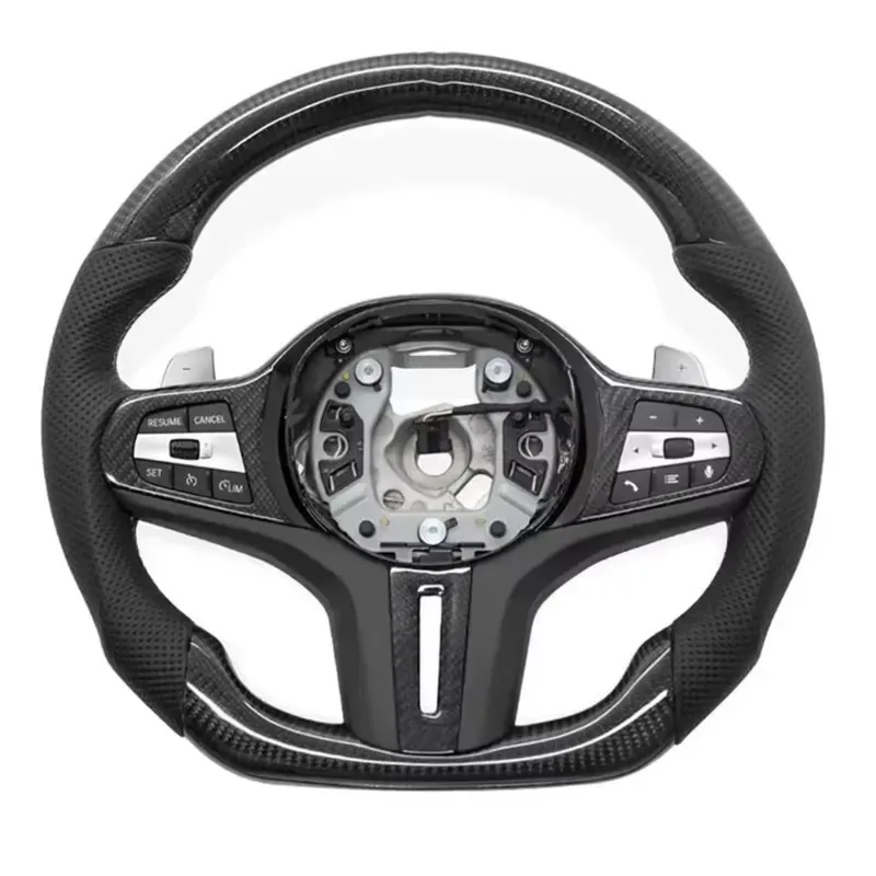

Car Carbon Fiber Steering Wheel With Heating G30 G20 G01 G02 G22 G29 G80 M2 M3 M4 M5 F90 F40 F44 F97 F98 F95 F96 X5