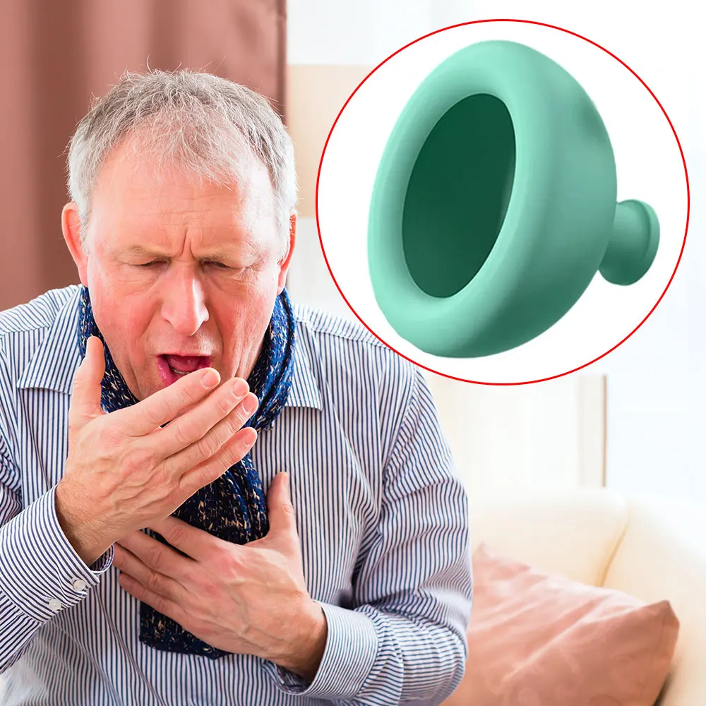 

Silicone Pressure Drum Massage,Sputum Remover Cup Pressure Drum Massage Cup Chest Percussion Cup for burping Adults