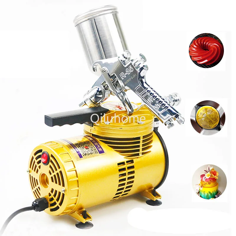 Chocolate spray gun Mousse sandblast machine Cake coloring baking tools Chocolate spray machine