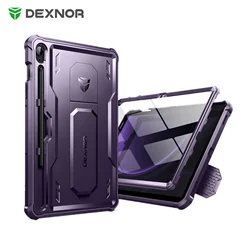 For Samsung Galaxy Tab S9 FE 10.9 Inch with S Pen Holder Heavy Shockproof Full-Body Rugged Case With Built-in Screen Protector