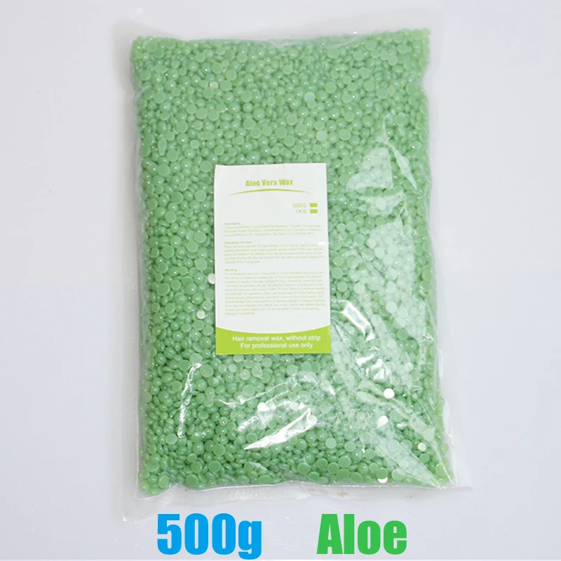 500g Wachs Bohnen Für Wachs Heizung Ganze Körper Heißer Film Enthaarung Wachs Für Wachs Heizung Kit Wachsen Wachs Bohnen für Haar Entfernung Wachs Topf