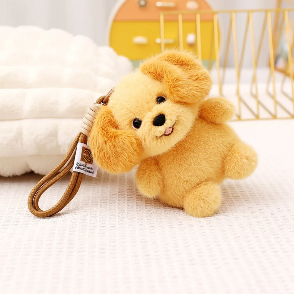 

Kawaii Dog Stuffed Animal Pendant Small Husky Corgi Schnauzer Backpack Puppy Keychain Backpack Decoration Car Decor