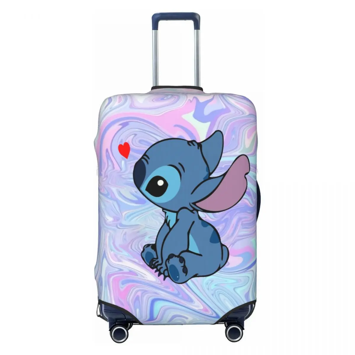 

Custom Little Monster Stitch Luggage Cover Funny Kawaii Suitcase Protector Covers Suit For 18-32 inch