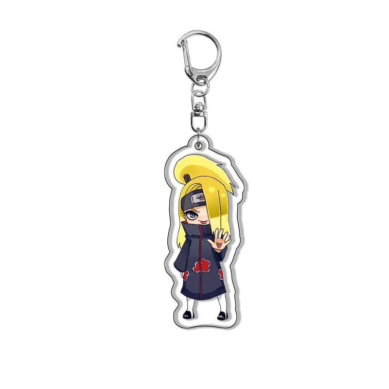 Naruto Schlüsselanhänger Hatake Kakashi und Uchiha Sasuke, niedlicher Cartoon-Schulrucksack-Anhänger, trendiges und personalisiertes Paar-Accessoire. – Detail 3