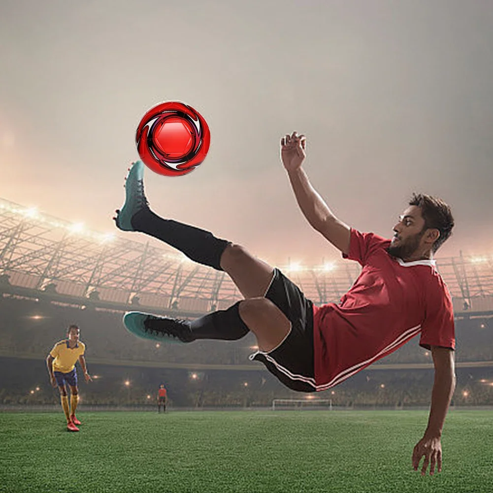 كرات كرة قدم مقاس 5، كرة مخيطة آليًا من مادة PVC، كرات تدريب كرة القدم للعبة مباراة كرة القدم الاحترافية