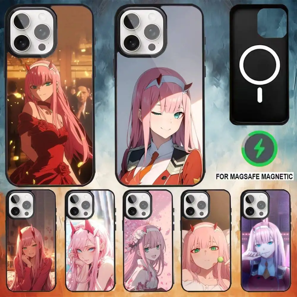 

Z-Zero T-Twos Anime Phone Case For iPhone17,16,15,14,13,12,11 Plus,Pro Max Magnetic For Magsafe Wireless Charging
