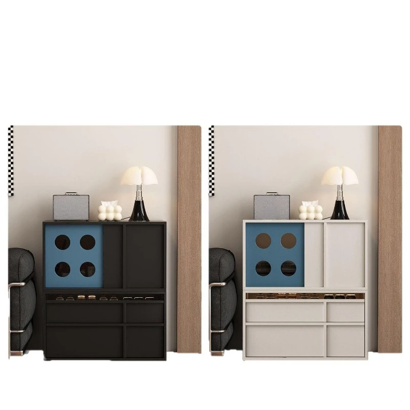 Solid wood medieval module free combination cabinet TV cabinet Bucket cabinet Storage cabinet Bookcase Multifunctional dining