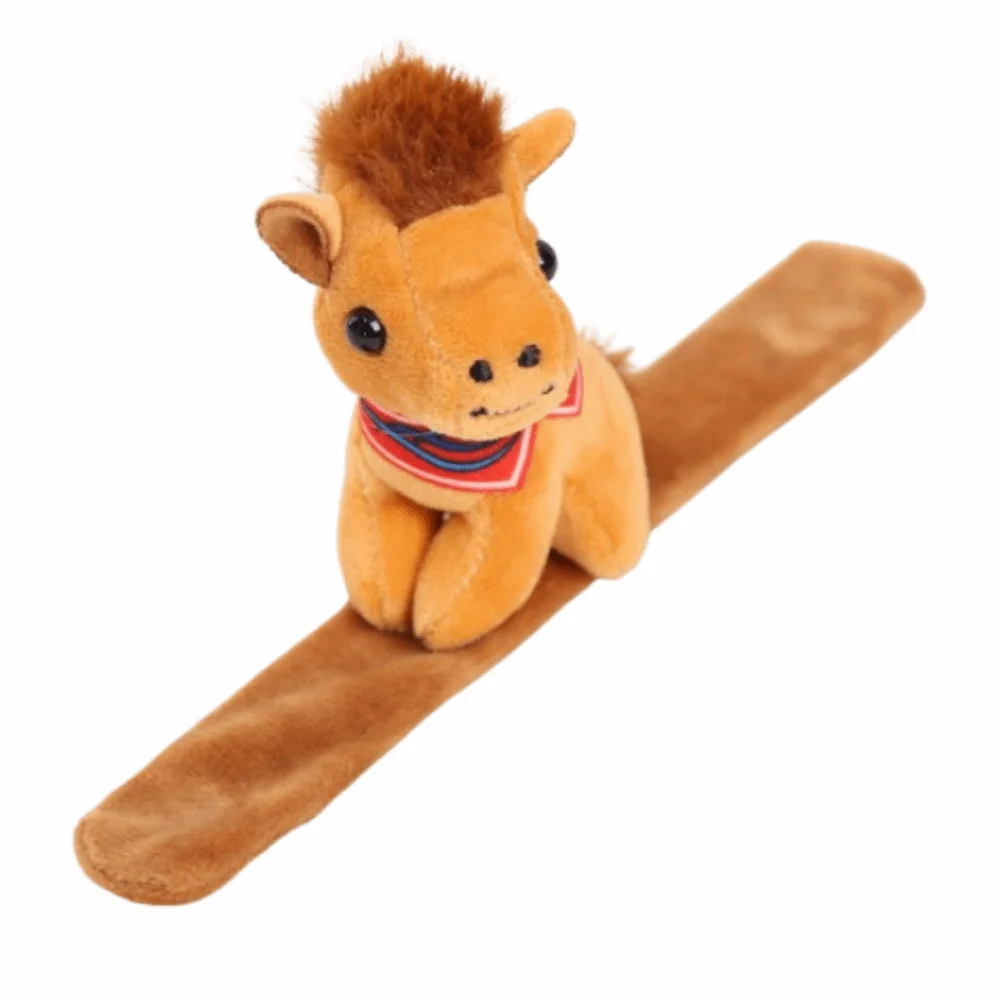 لطيف زودياك الحصان صفعة سوار لينة 2026 سنة الحصان الحصان أفخم المفاجئة أساور رقيق مريحة الحصان كلابر شريط للرسغ