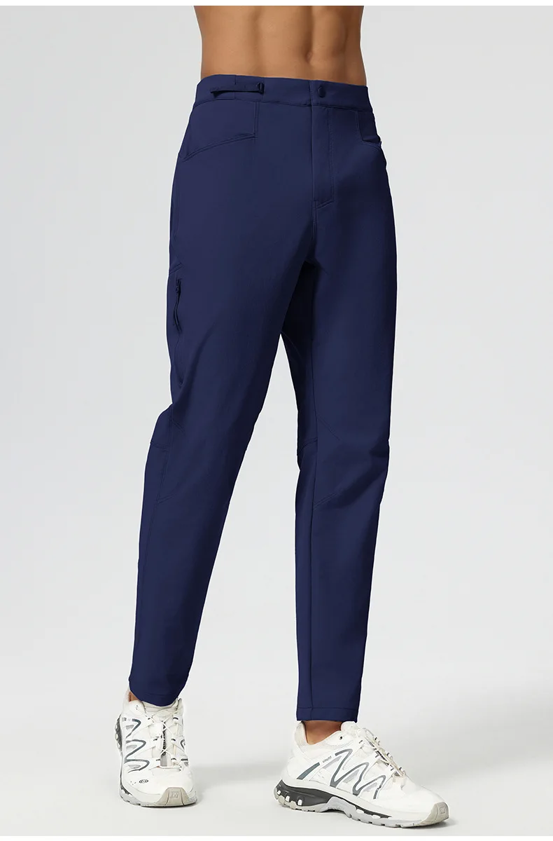 

Men's Quick-Dry Nylon Hiking Pants with 3-in-1 Protection - Durable Outdoor Casual Trousers for Mountaineering & Sports