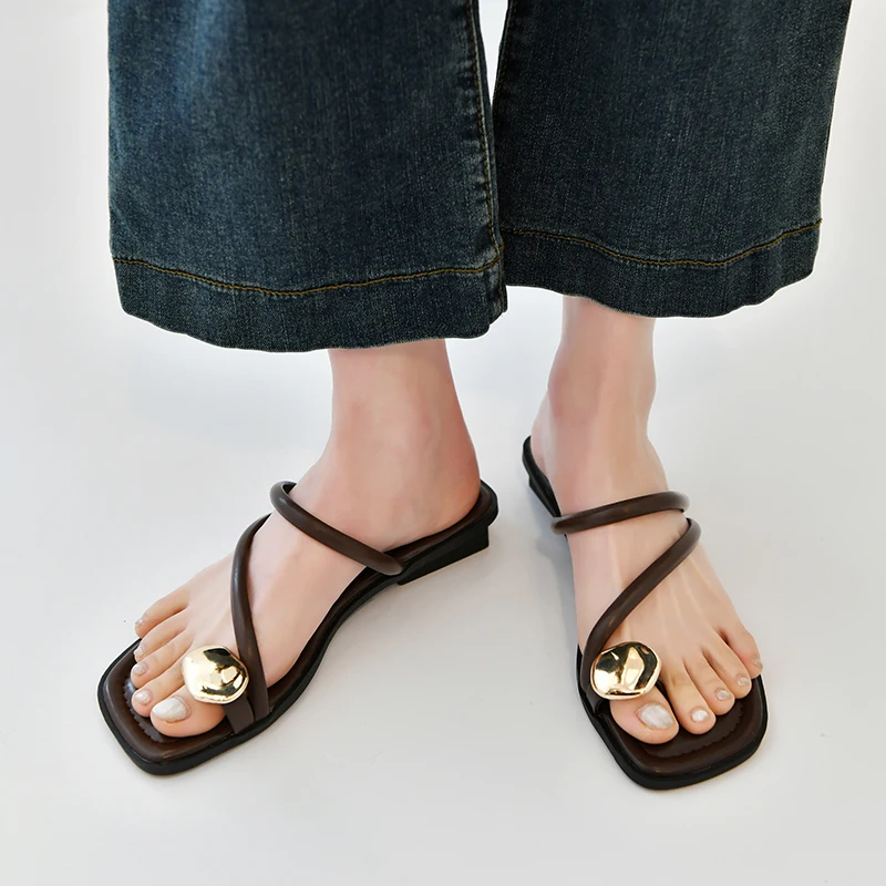 Sandalen Frau Luxus Schuhe für Frauen Flip Flops Frau Wandern Sandale Pantoletten Damen Hausschuhe Slipper Sommerschuhe Sale – Detail 16