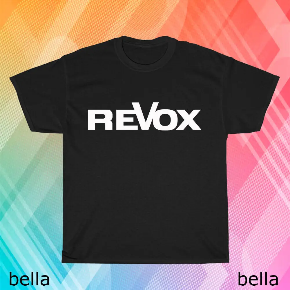 New Revox Logo T-Shirt Funny Size S to 5XL