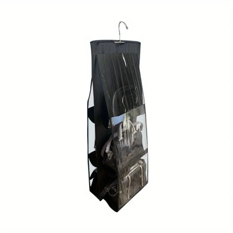 Bag Storage Hanging Handbag Organizer Wardrobe Closet Storage Transparent Three-dimensional Storage Box Home Storage