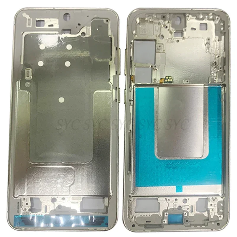 Middle Frame Center Chassis Cover For Samsung S24 Plus S24+ S926 Phone Metal Housing LCD Frame Repair Parts