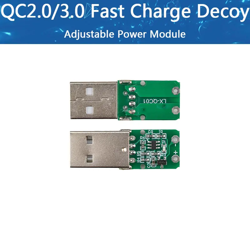 QC2.0/3.0 decoy trigger board induction line motherboard 9V 12V 20V power supply instead of booster board