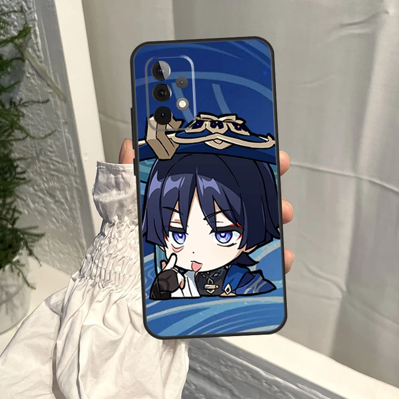 Genshin Impact Wanderer Cover For Samsung Galaxy A54 A34 A53 A73 A52 A72 A13 A23 A33 A51 A71 A12 A22 A32 A42 A50 Case