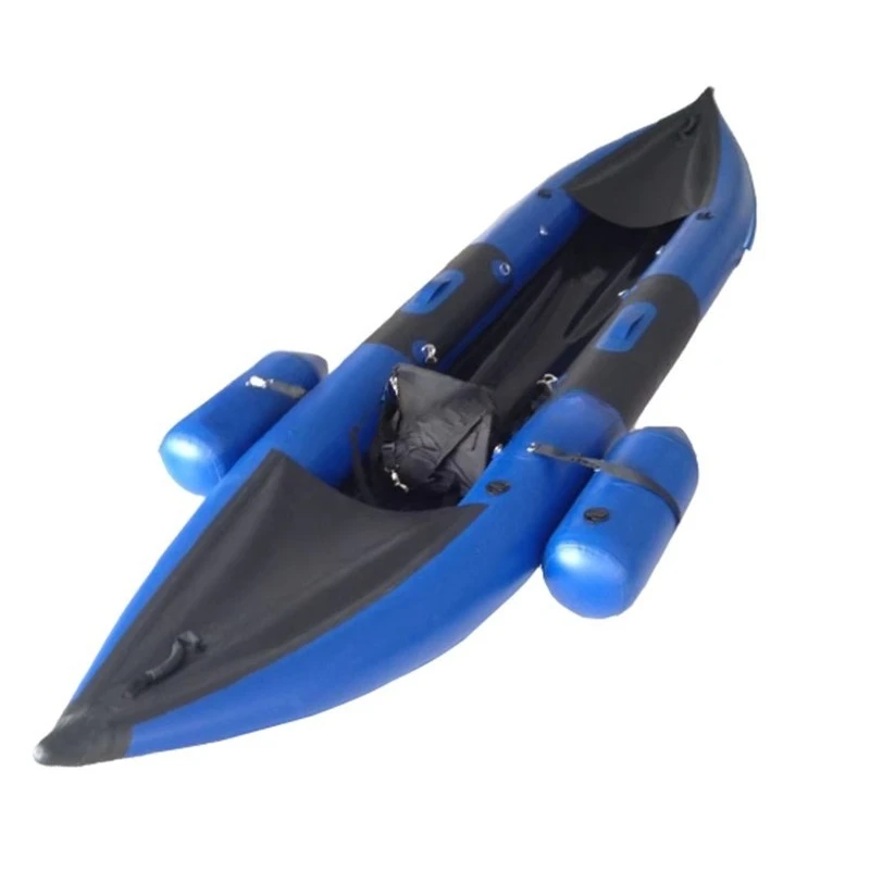 

New kayak with additional tubular inflatable kayak, rowing boat, inflatable boat