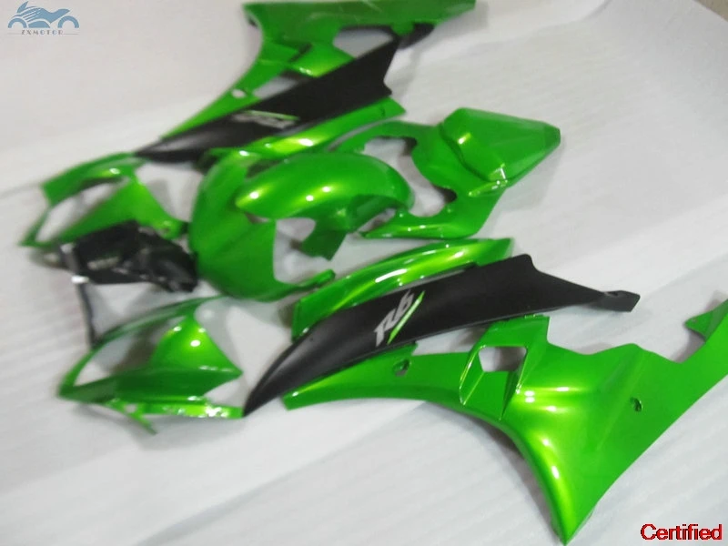

New Motorcycle fairing kit fit for YAMAHA R6 YZFR6 2006-2007 YZF R6 06-07 fairing kits green black bodywork FY50