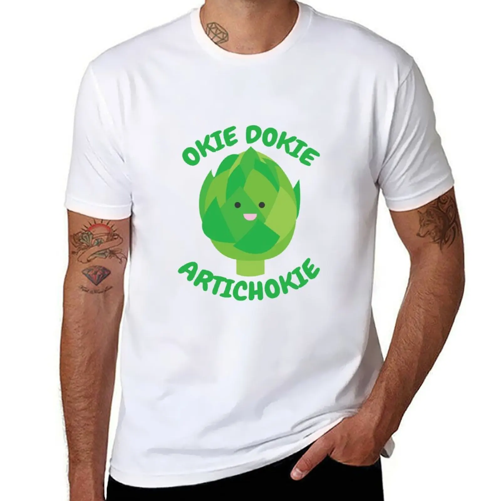 Camiseta Okie Dokie Artichokie, camiseta esencial para hombre