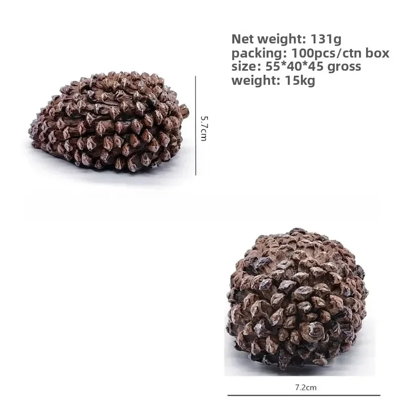 Pine Cone Hidden Storage Box Large Capacity Secret Safe for Cash Keys Anti Theft Discreet Diversion Stash Creative Decor - view 5