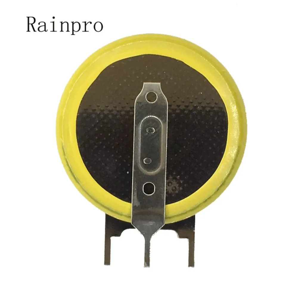 Lote de 2 unidades de batería de litio BR2330/1GVF BR2330-1GVF BR2330 3V con pines, pila de moneda