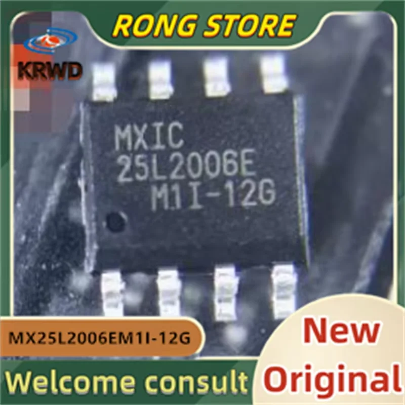 10 قطعة MX25L2006EM1I-12G جديدة ومبتكرة رقاقة IC MX25L2006EM1I MX25L2006 SOP-8 شريحة الذاكرة