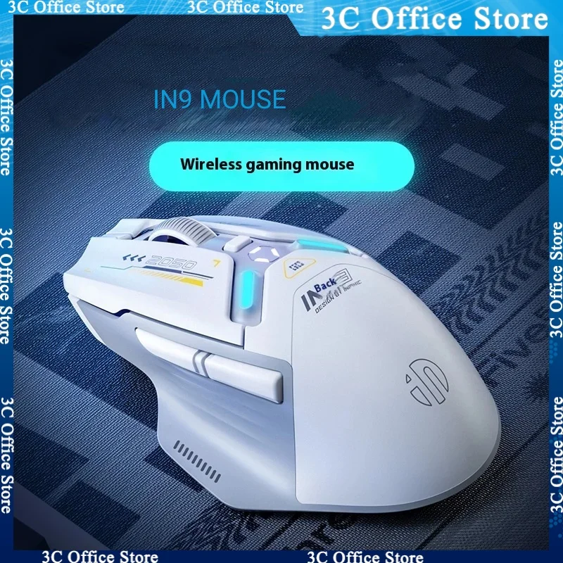 

Inphic In9 Wireless Mouse Bluetooth Three-Mode Desktop Computer Laptop Games For Office Multi-Scene Feel Comfortable