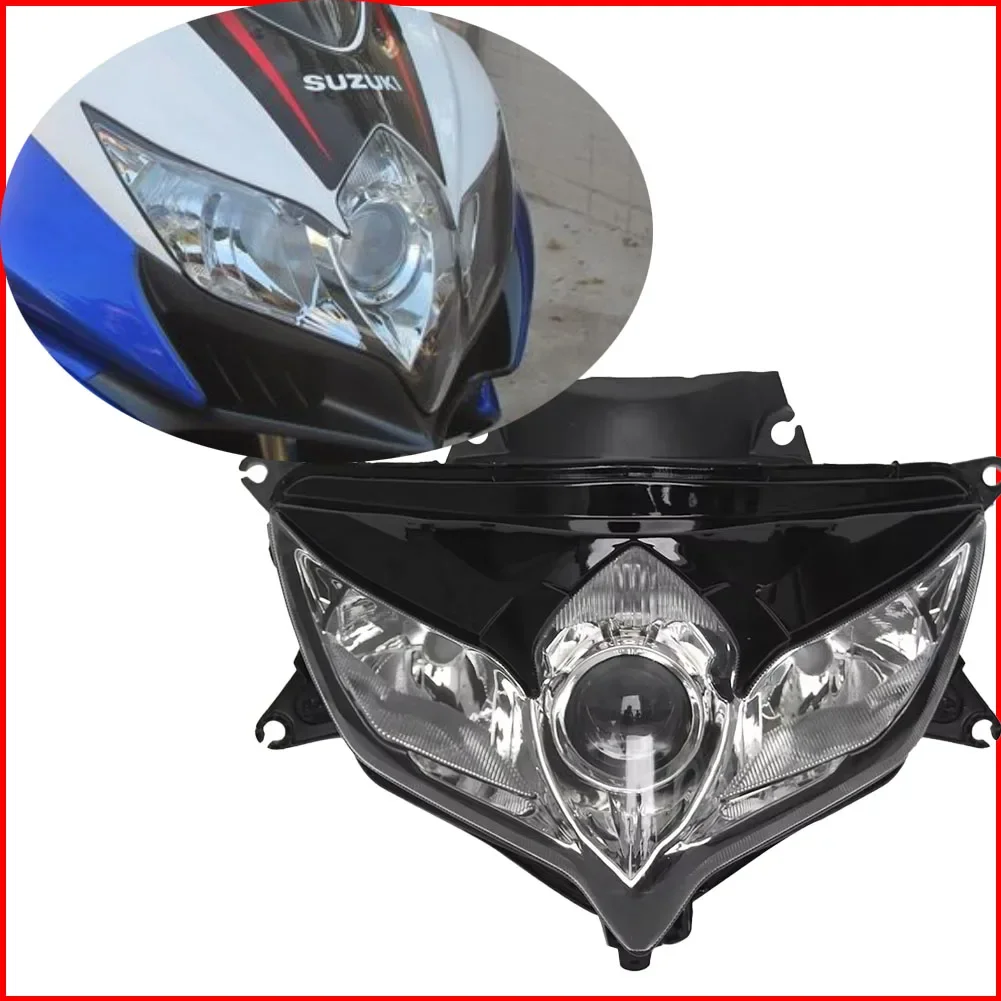 Perfectly Matched Motorcycle Headlight Assembly for Suzuki GSXR GSX-R 600 750 K8 2008 2009 2010 Head Light Lamp GSXR750 GSXR600