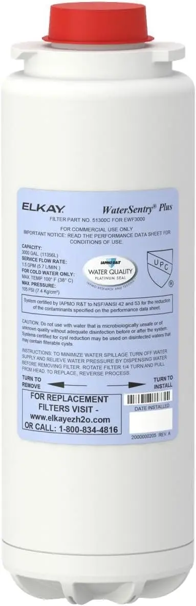 51300C WaterSentry Lead + Microplastics NSF/ANSI Certified Filter (12-Pack) (Bottle Fillers)