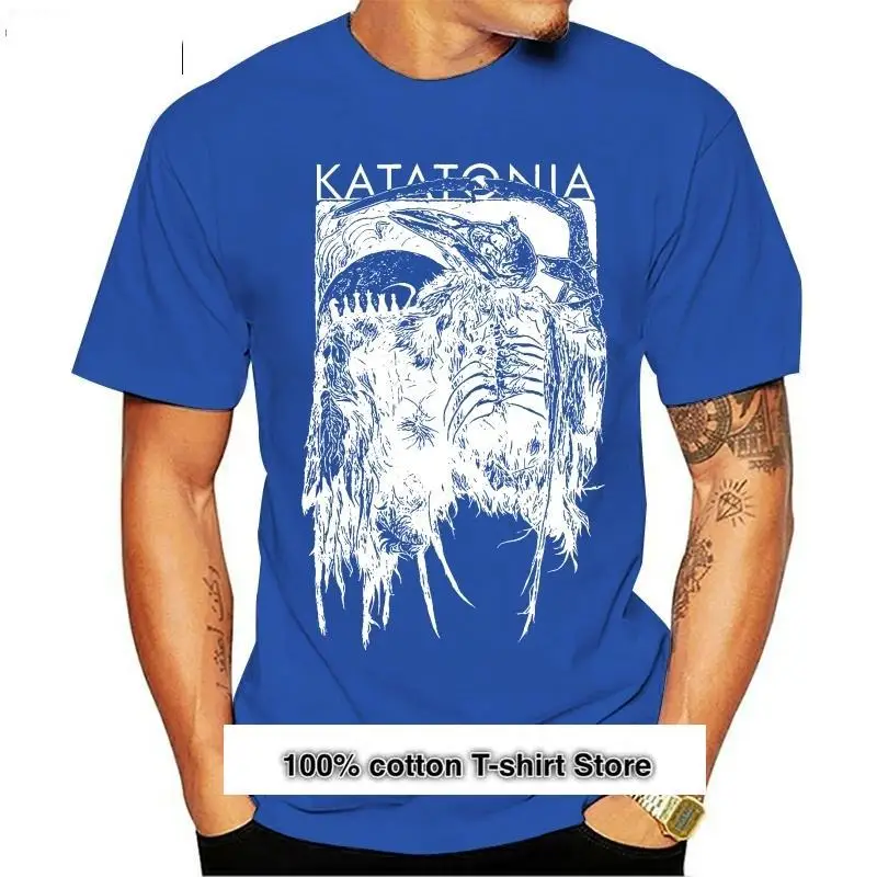 Camiseta Katatonia Death Metal Depressive Rock Band. Holgado de talla grande Camiseta