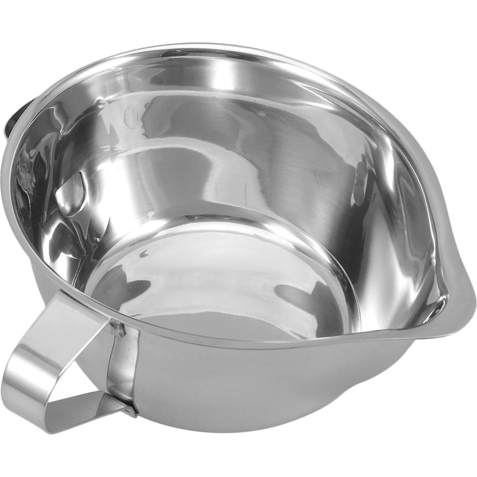 

Stainless Steel Oil Separator Bowl Xxl 800Ml Kitchen Grease Filter Soup Fat Strainer Cup Heat Resistant Handle Cooking