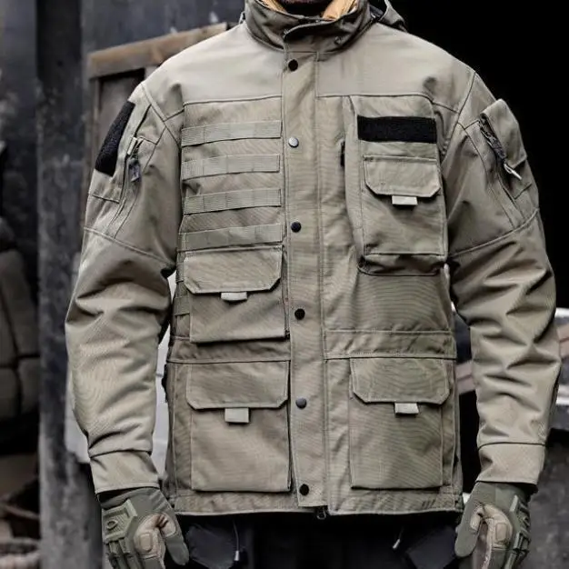 

New Men's Jaets Coats Waist-Cinching Sle ort Length V-ne Seven-quarter Sve Other Material Summer Collection