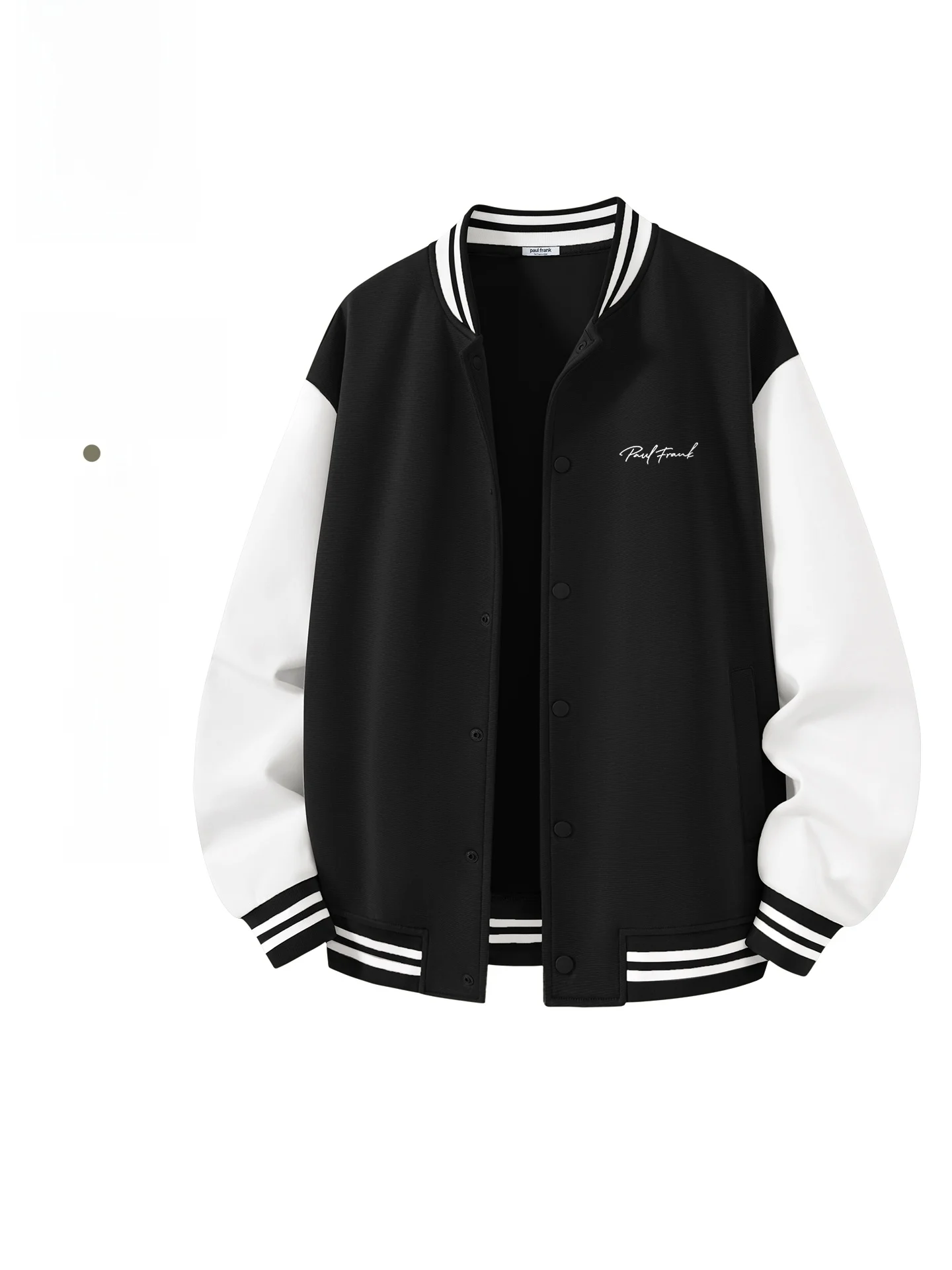 

Heavyweight Contrast Color Street Jaet Men's Baseball Coat Spring 2026 Loose Fit Printed Cotton Polyester Blend