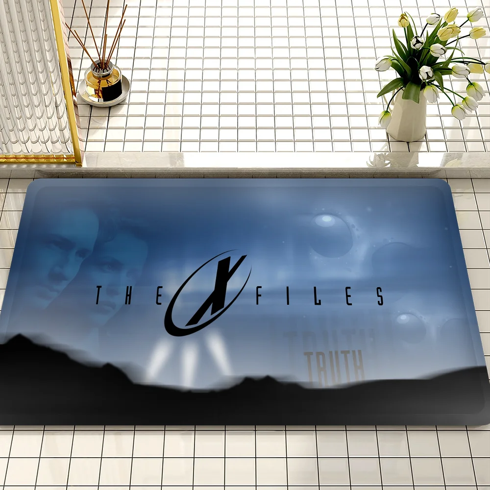 The X Files Door Mat Kids Room Bedroom Decoration Balcony Anti-Slip Doormat Living Room Doormat Area Rug