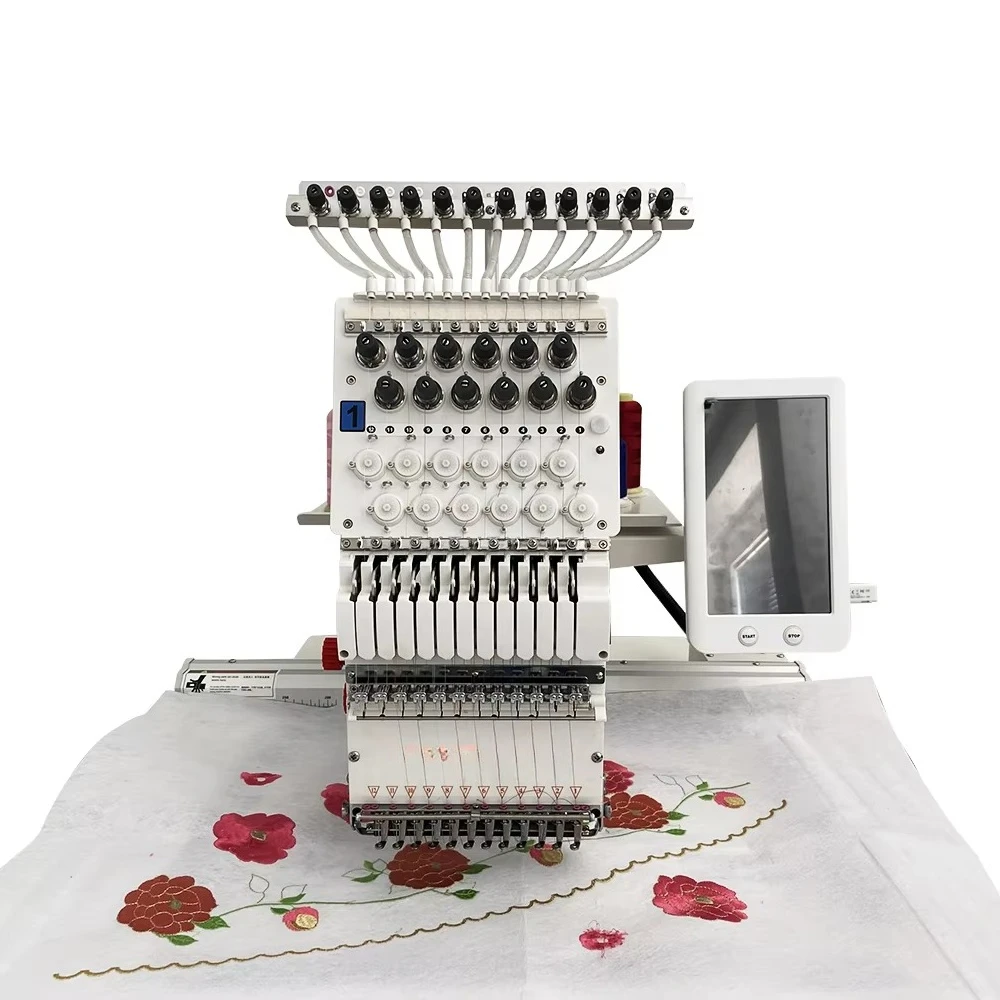 Immagine 5: Macchina da ricamo computerizzata industriale A15 – Servomotore, USB, supporto DST, 900 giri/min per la produzione di piccoli lotti