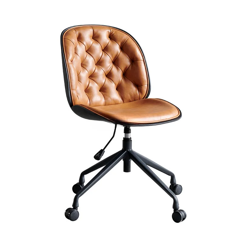 

Modern minimalist home computer chair comfortable sedentary office lifting swivel chair Nordic simple study desk room back chair