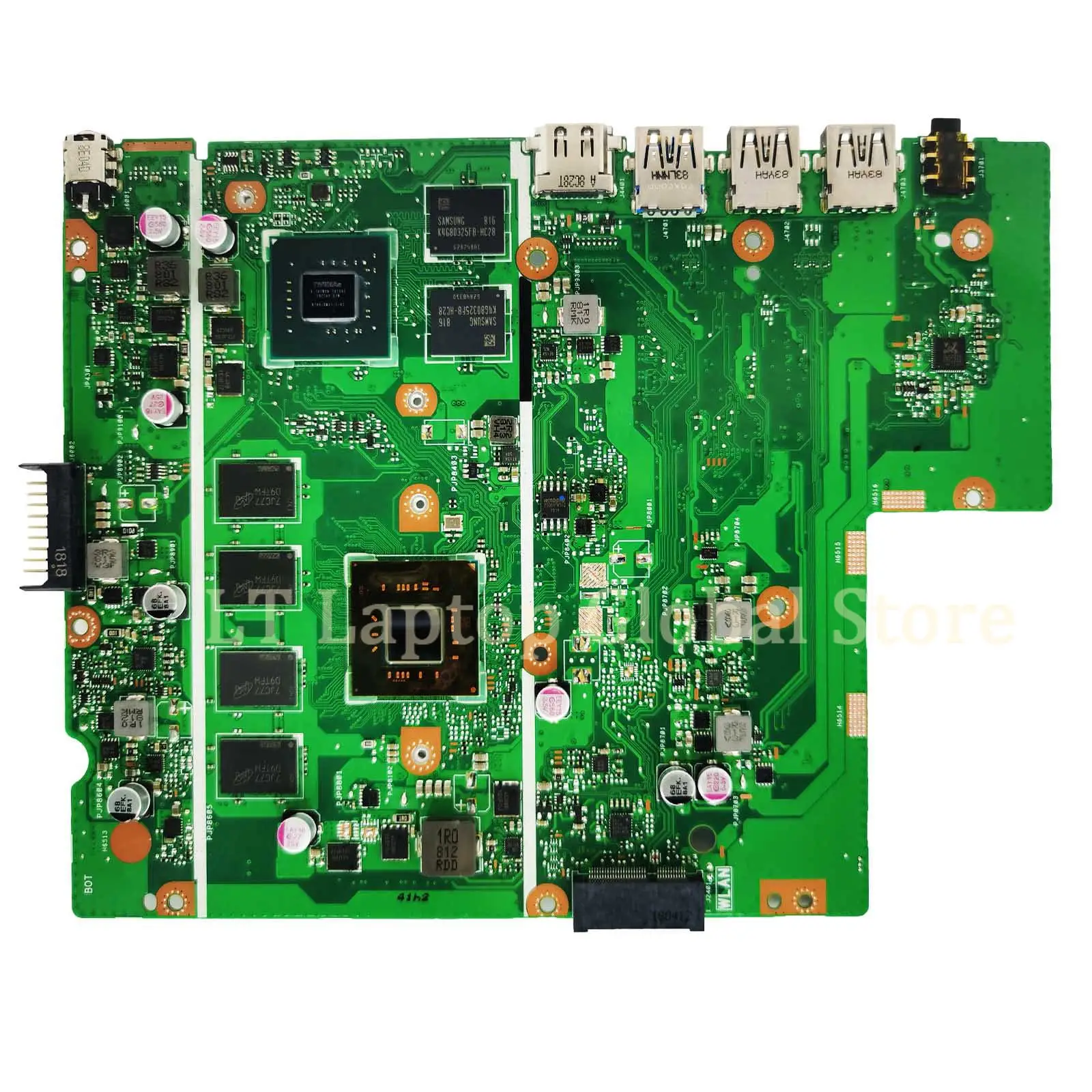 X540MB Mainboard Für ASUS X540M A540MB F540MB Laptop Motherboard Mit N4000 N4100 N5000 CPU 4G/8G-RAM 100% test OK