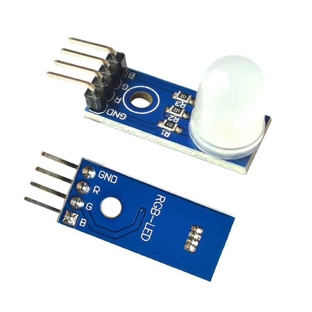 10MM RGB LED Module Light Emitting Diode 10mm Common Shadow Fog RGB Three-color Module 5V