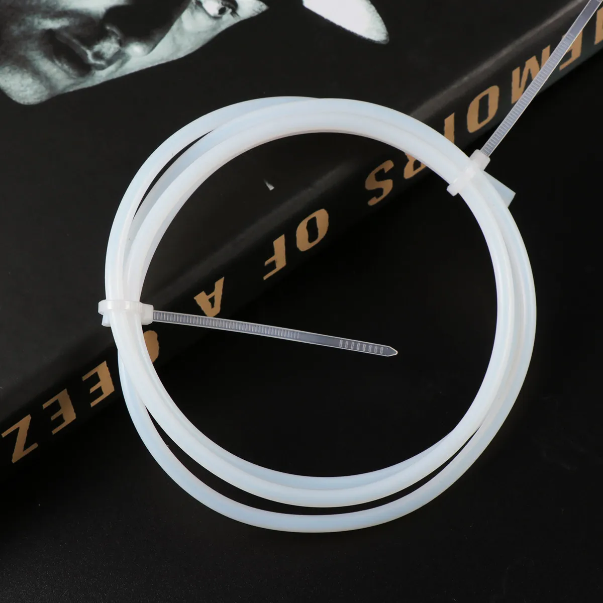 

3D Printer Ptfe Tube 1.75 Filament 2Mm Id 4Mm Od High Temperature Resistant Clear Plastic Pipe Tubing Replacement